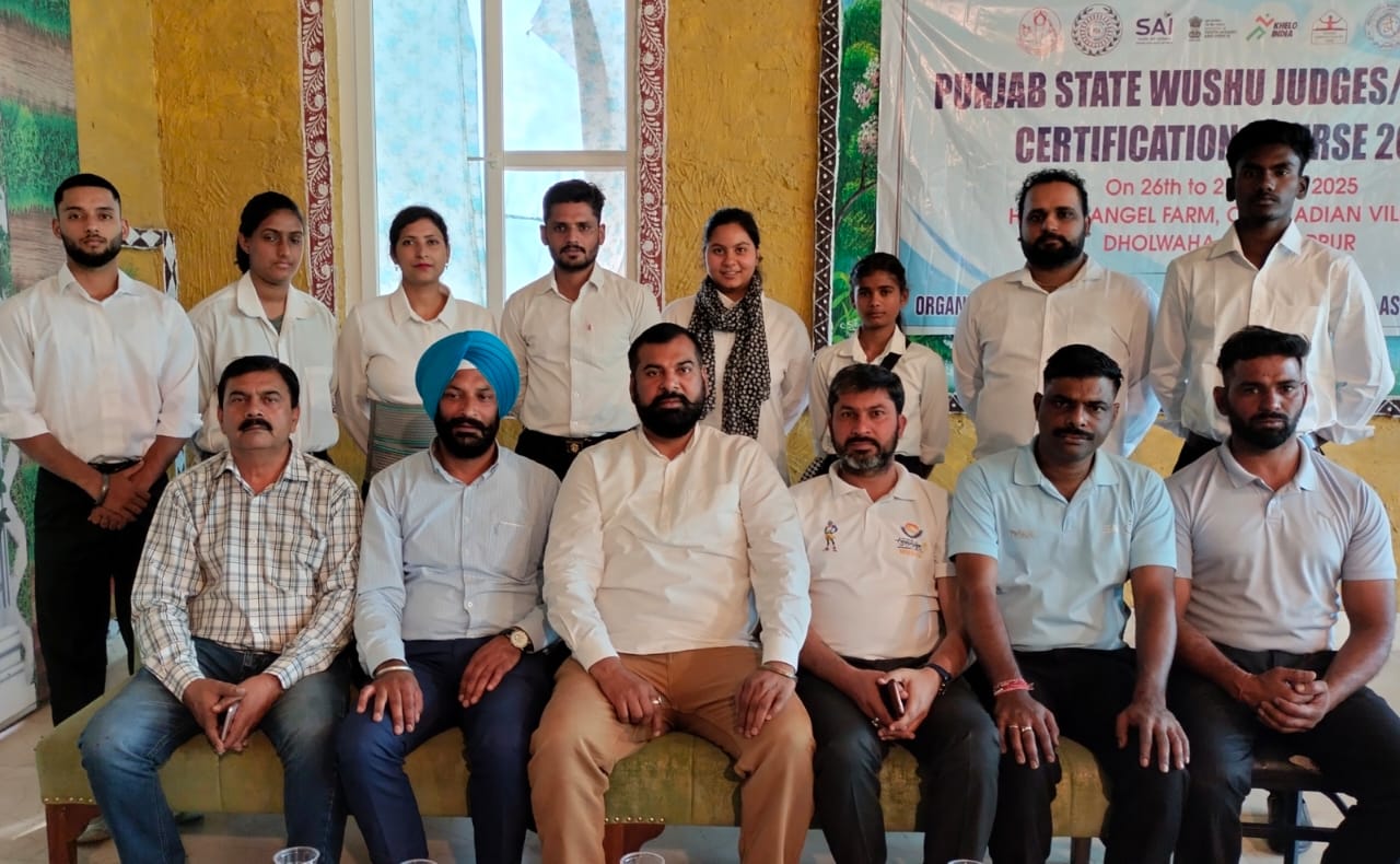 राज्य स्तरीय वुशु (लड़के, लड़कियां, जूनियर, सीनियर) चैंपियनशिप का आयोजन 30, 31 मई और 1 जून 2025 को किया जा रहा है - राजीव वालिया।